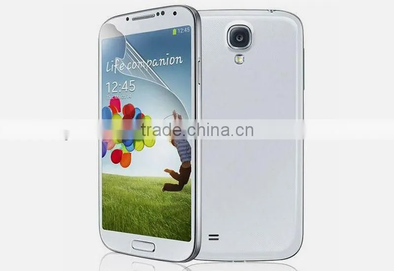2013 hot sale clear screen protector film /guard /shield/ for galaxy s4