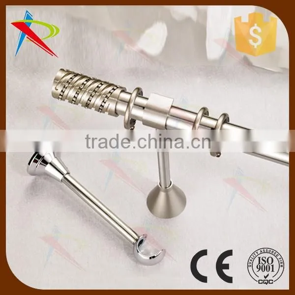 Europe curtain finials design with diamond decoration fancy style