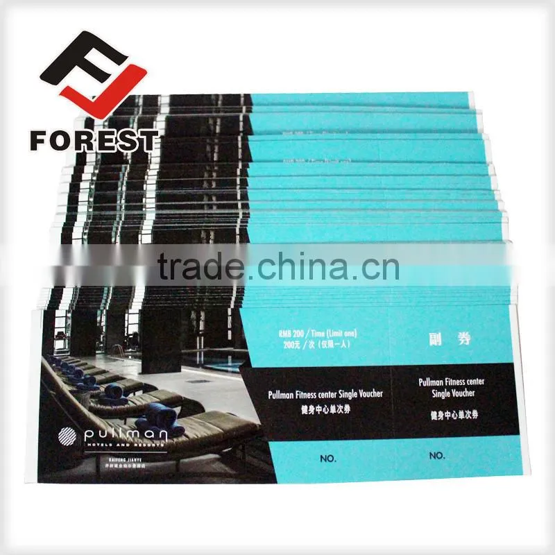 Facotry supplies printable movie tickets, concert ticket printing
