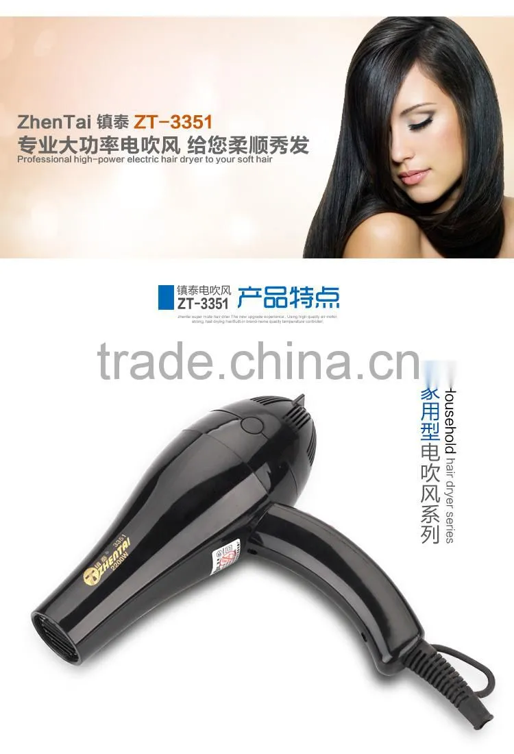 Supermarket Hot Selling Fashion Hair Dryer KC SAA CETL Certificate