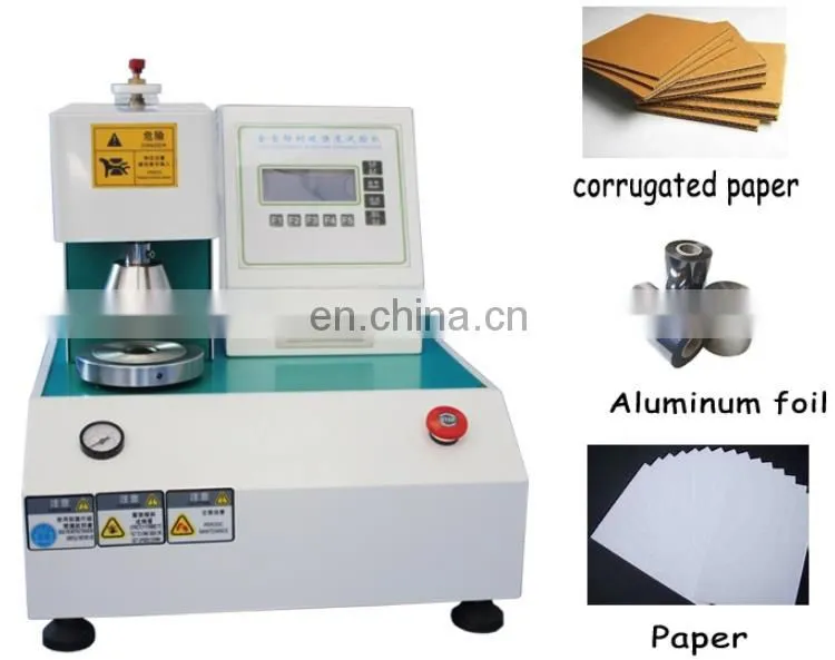 HST-R40 Strength For Automatic Testing Machine Cardboard Bursting Tester made in China