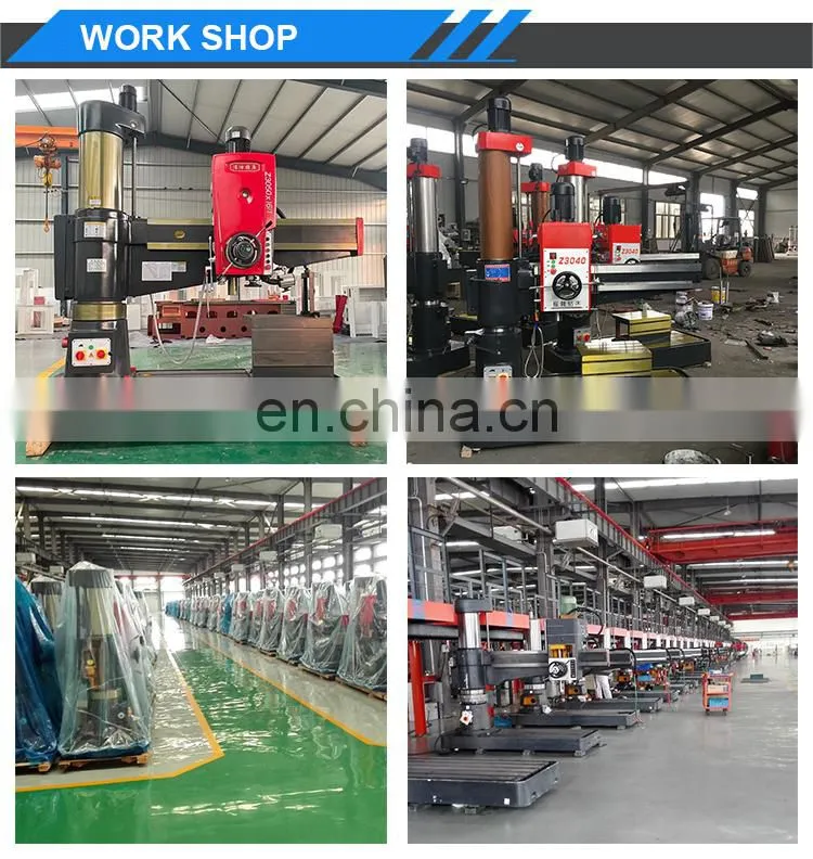 High Precision Double-column Mechanical Rocker China Price Radial Drilling Machine Usages