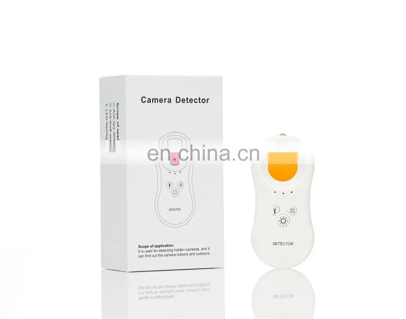 Personal Security Theft Alarm Wireless Camera Detector Motion Vibration Sensor Anti-Spy Camera Detector for Hotel