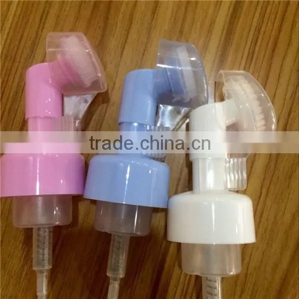 2016 new product 42MM foam pump dispenser foam soap bottle pet bottle cosmetic packing
