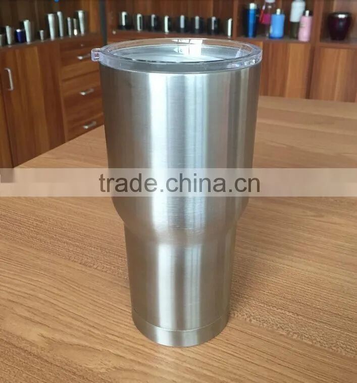 20oz/24oz/30oz New style popular double wall vacuum flask with plastic cover