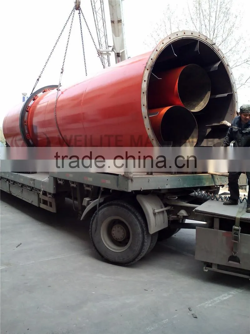 customized long-working life rotary coal dryer