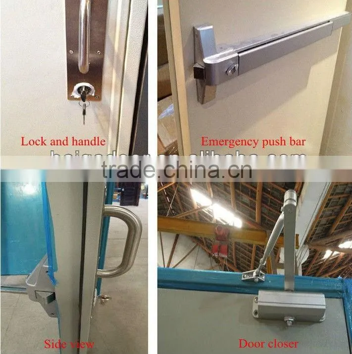 fire rated double swing doors BG-F9035
