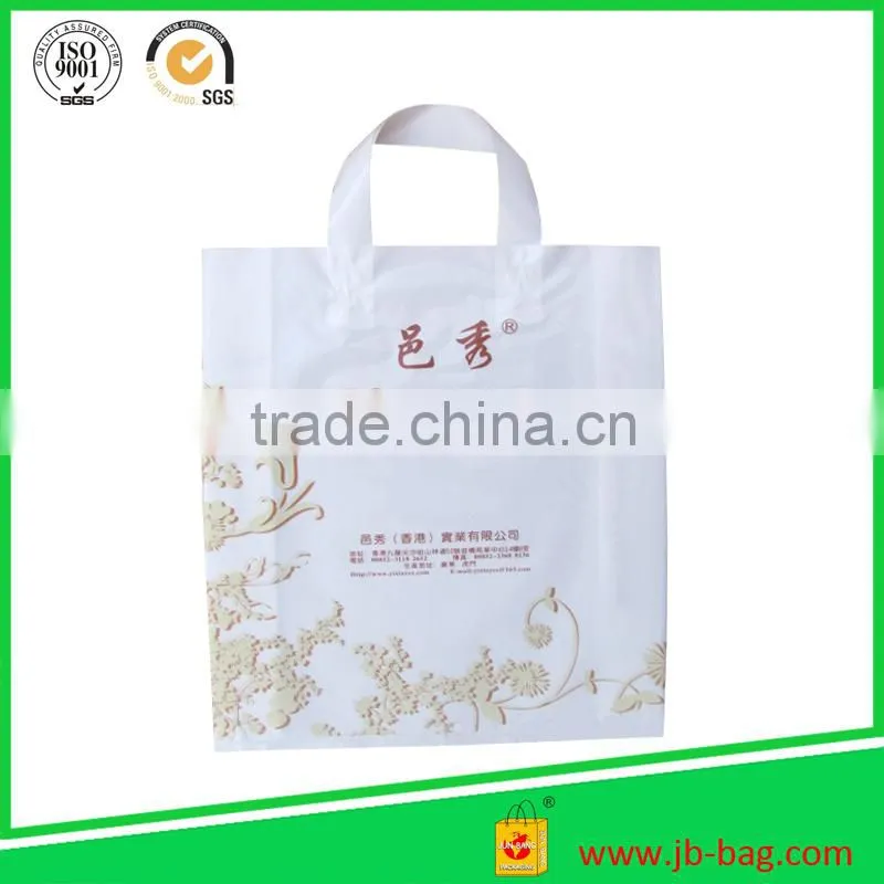 JUNBANG 2016 Promotional shopping factory PE plastic custom bag manufacturer