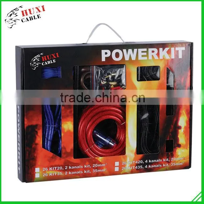 Cheap Goods From China 4GA/AWG Car Amp Stereo Amplifier Installation Car Audio Wiring Kit