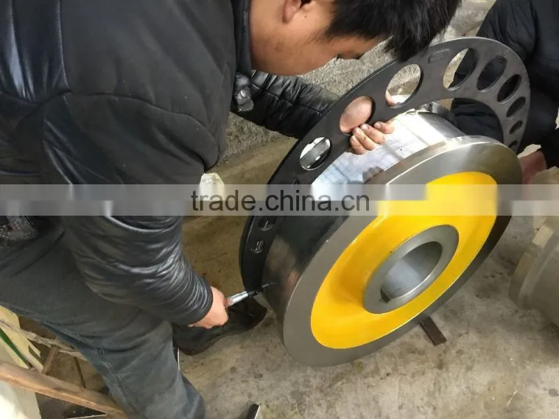 Single Beam Crane Wheel Traveling Monorail Single Girder Overhead Crane Wheel