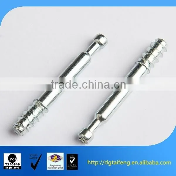 cross recess wood connector mini fix furniture cam lock screw
