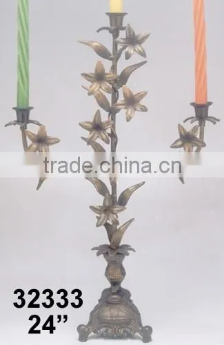 5 Lite Candlestick Candelabra For Wedding And Partied Decoration