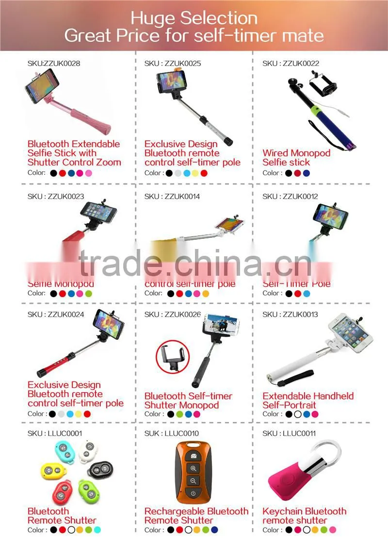 Portable Mini Monopod Selfie Stick