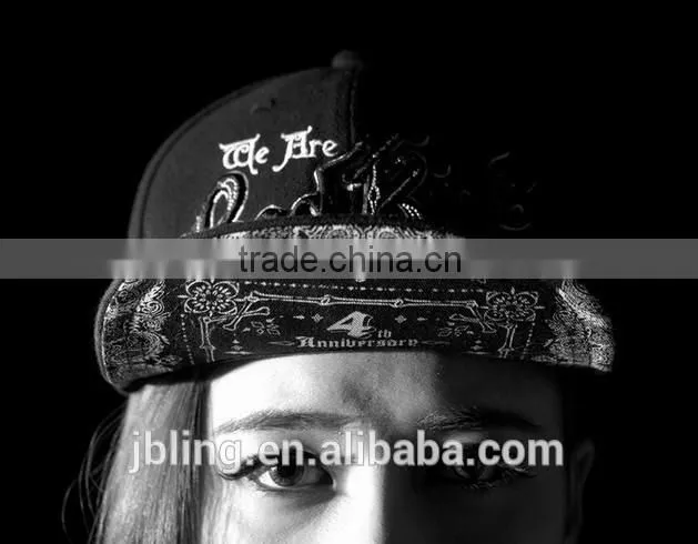 custom wholesale custom baseball hip hop cap