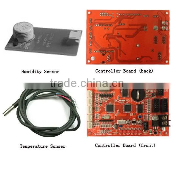 China wholesale competitive price temperature and GPS LED Clock with 2 years warranty