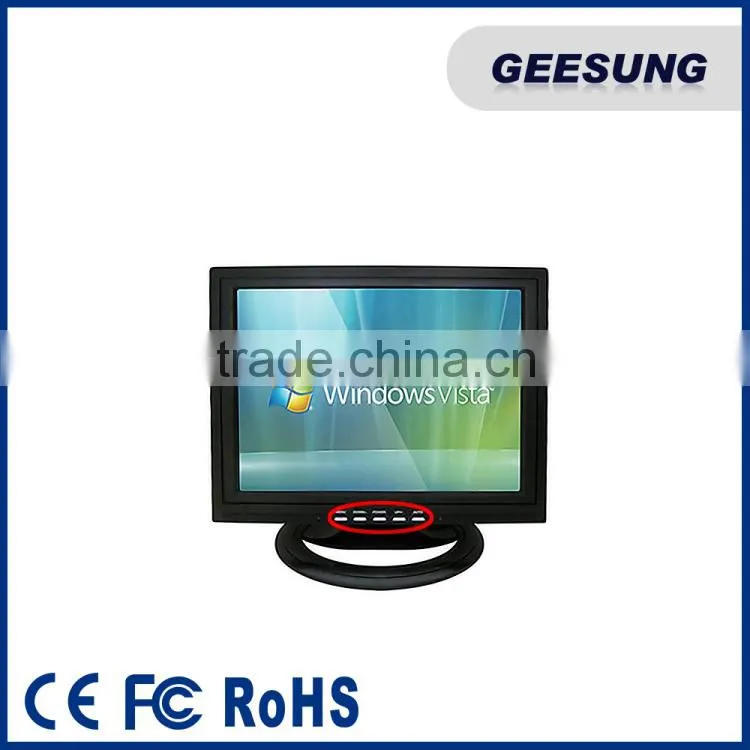 15 - Inch Desktop Touch Screen monitor / advertising display monitor