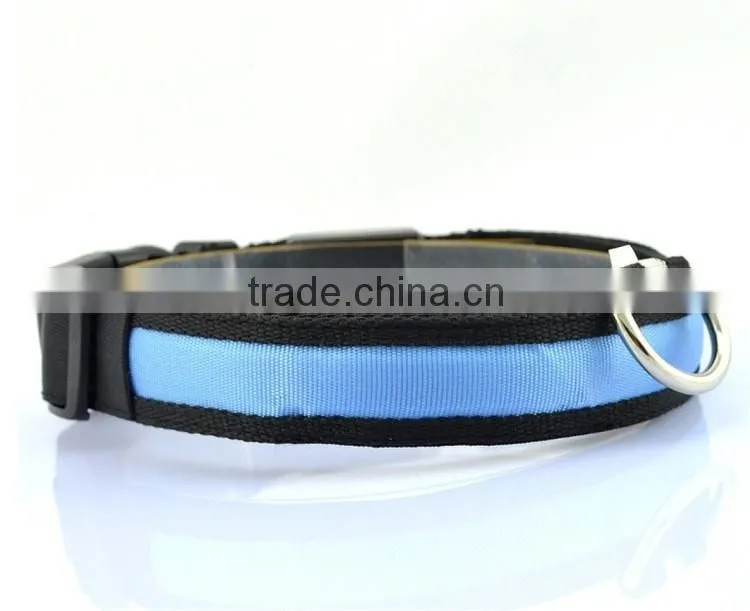 Pet Dog Collars and Leads LED Light Pet Mascotas Cachorro Collars Dogs Luminous Fluorescent Collars Harness
