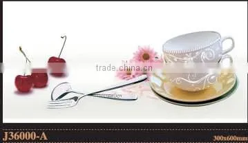 decorative wall pattern crystal tile wall picture tile 300x600mm