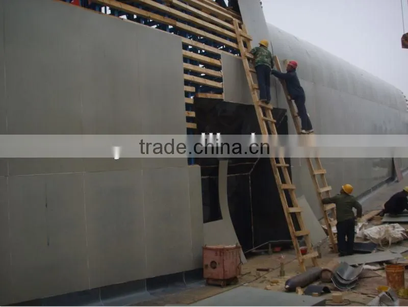 PP plastic formwork for building with nice concrete finish without rework