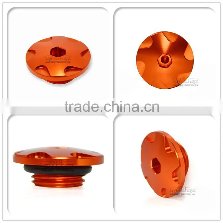 BJ-ECP-KT002 Custom Motorcycle Accessories Aluminum Engine Oil Plug For KTM DUKE 125/200/390