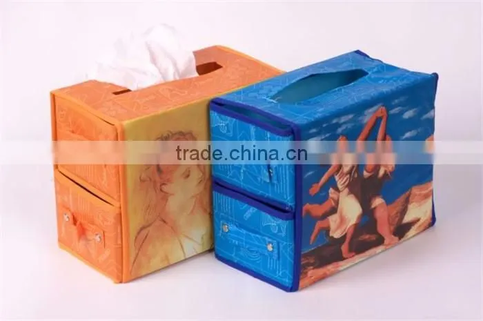 Customized wholesale tissue storage boxes
