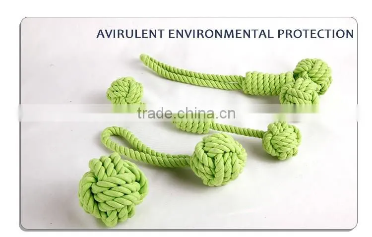 cotton rope toy for dog chew with reasonable price and high quality