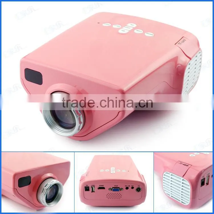 High Quality Cheap Mini Pocket Projector Digital Video Projectors Multimedia Player Home Theater With HDMI