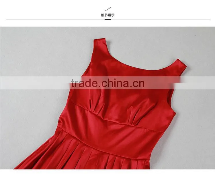 Women's vintage clothing cotton umbrella swing rockabilly dress