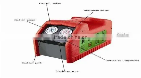 R134a Refrigerant Recovery Machine (TR260C)