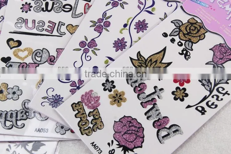 The New release tattoo stickers waterproof female love love love