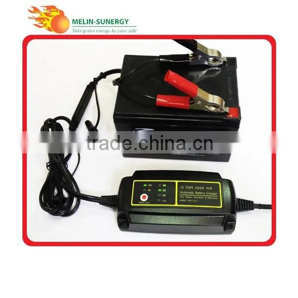 12V2000mA Automatic Lead acid battery charger