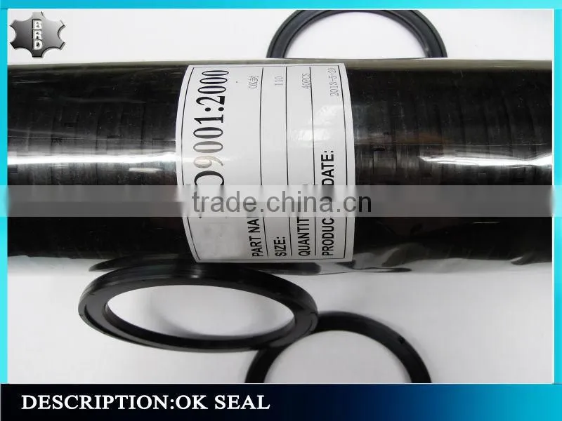 high quality PTFE+NBR OK seal NBR seal for excavator