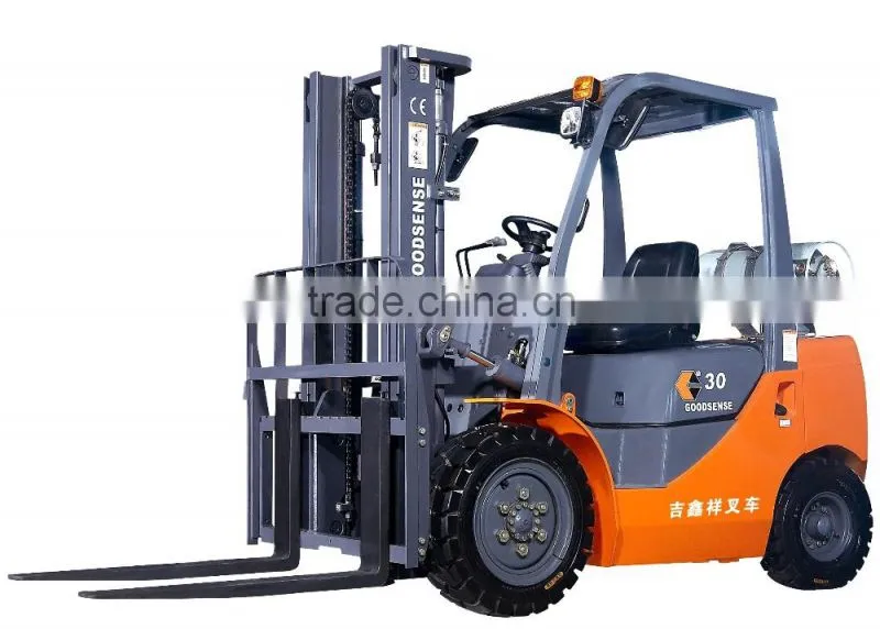 brand new lpg 3ton forklift trucks price for sale