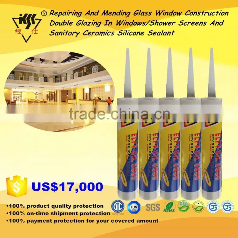 Beige Silicone Windshield Sealant Junction Box Potting Silicone Adhesive