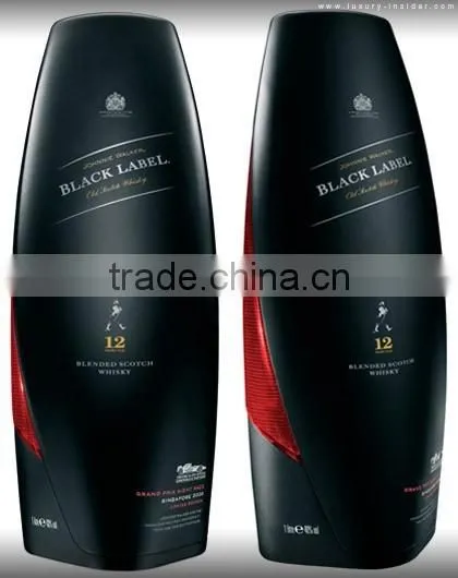 Custom Aluminum Embossed Bottle Label,wine metal sticker Metal Wine Label
