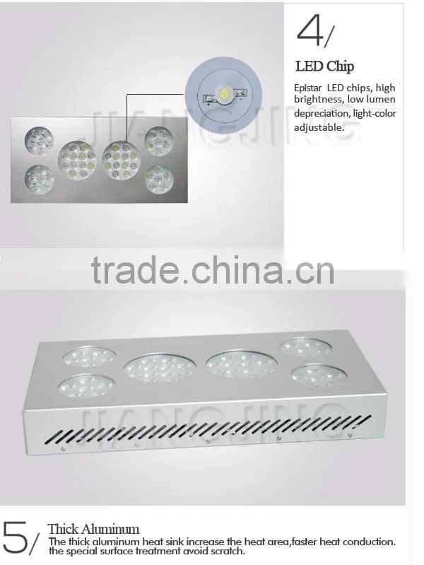 90W Auto Dimming Elegant No Noise Smart Aquarium Light LED With Timer