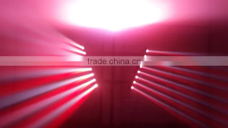 led RGBW rotating beam light / LED 10W *8eyes rotating beam light moving head light / LED rotation beam light
