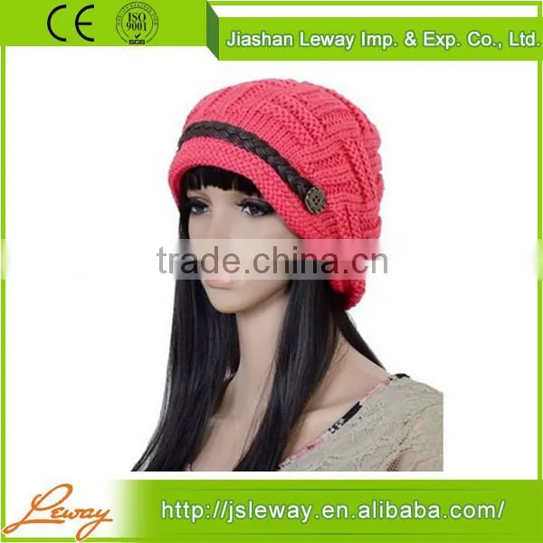 Custom High Quality New Winter Knitted Wool Hat