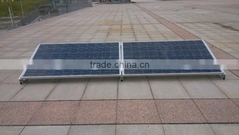 Flat Roof Solar Mounting,Ballasted Solar PV Mounting,Landscape Ballasted Mounting