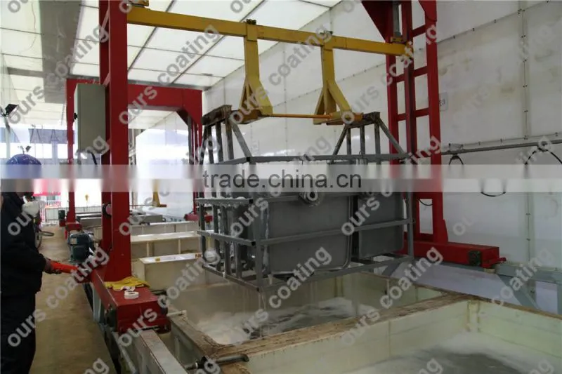 Complete Powder Coating Production Line with Automatic Phosphating Line