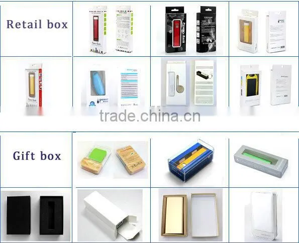 Best promotion gifts slim metal power bank charger 2600mah