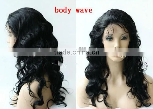 Indian remy monofilament wigs full lace wigs with bangs bellewigs