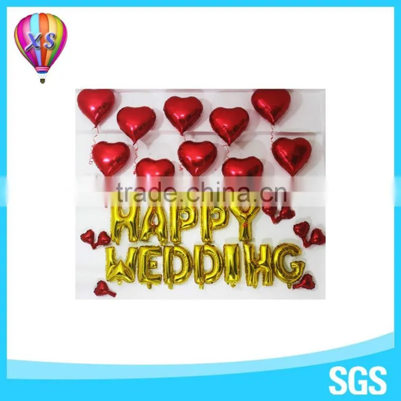 Thanksgiving day Balloons with number and letter shape for party decoration and toys to kids