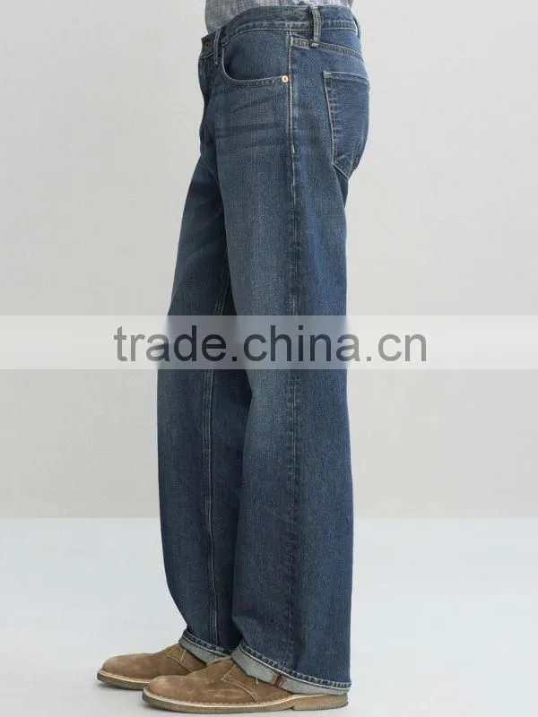 Factory price wholesale winter fashion Relaxed mens jeans