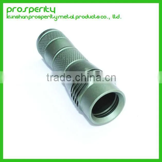 cnc machined custom made aluminum parts for light