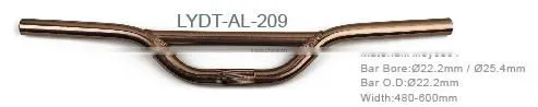 Alloy handle bar