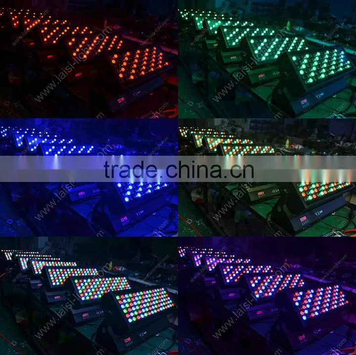 108pcs 3w RGB led city color wash light/wall wash led light ip65 led outdoor wall light