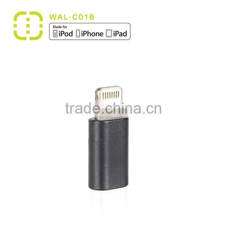 walnut 8 Pin connector for iPhone6/iphone6 plus/iPhone5s