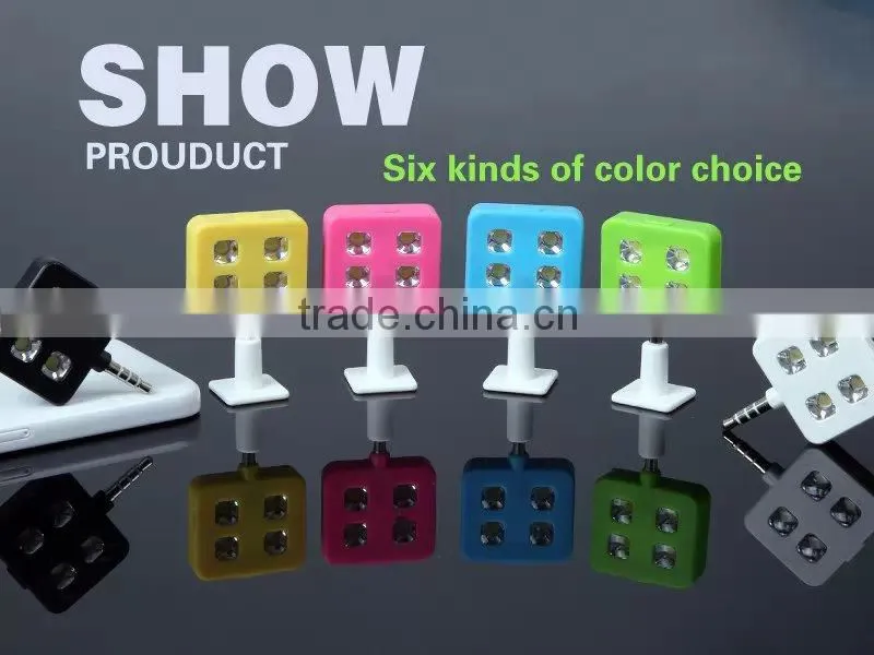 new product selfie timer flash led light camera flash light