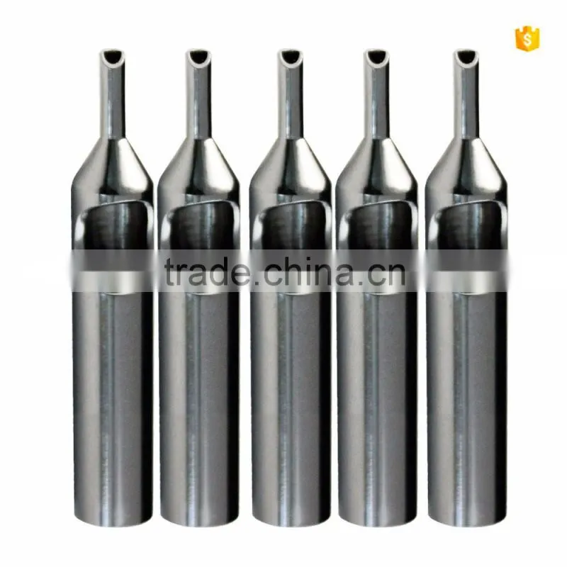 13RT Stainless Steel Tattoo Tips for Tattoo Machines & Tattoo Needles / High Quality